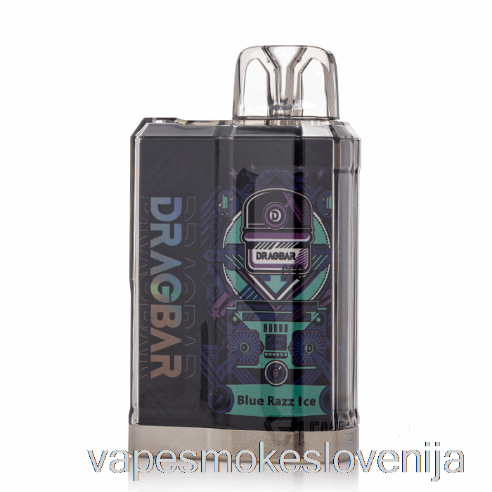 Vape Slovenija Dragbar B3500 Za Enkratno Uporabo Blue Razz Ice